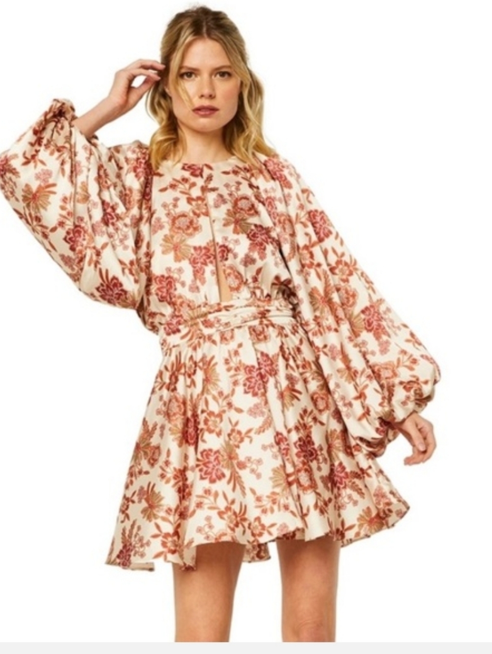 Misa Los Angeles Kara Floral Mini Dress